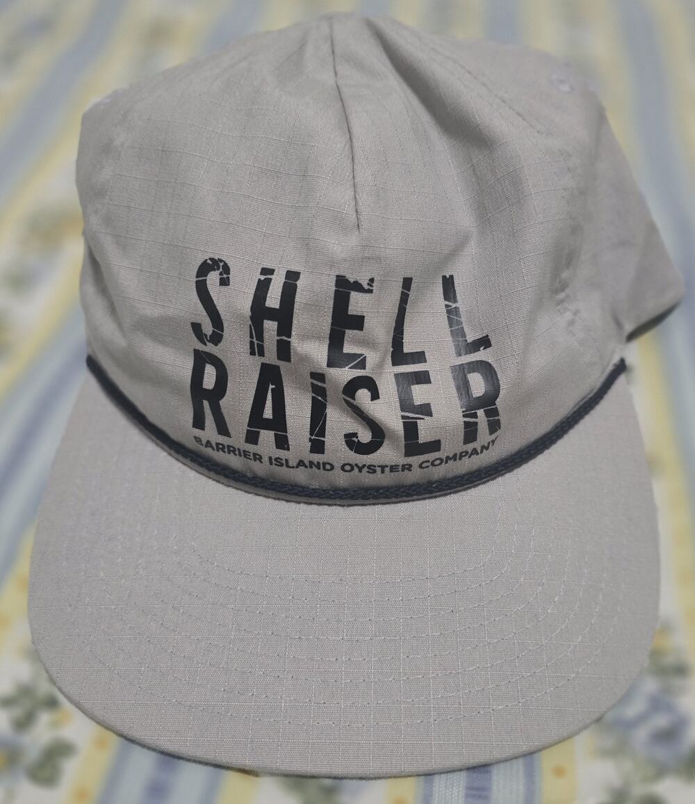 Shell Raiser Snapback Rope Cap Hat Barrier Island Oyster Company